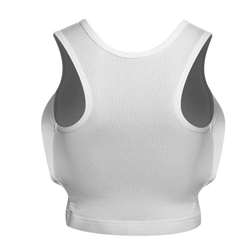 Womens Built In Chest Plate Sports Bra