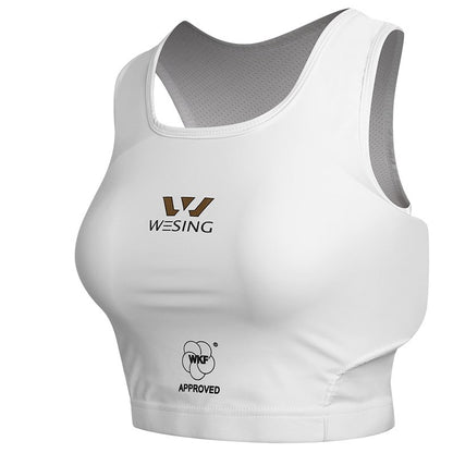 Womens Built In Chest Plate Sports Bra