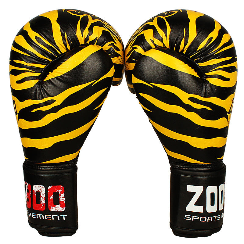 Animal Print Boxing Gloves